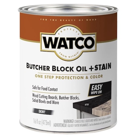 Watco BUTCHR BLCK OL EBNY 16OZ 359023